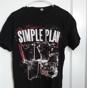 Simple Plan Get Your Heart On 2011 tour tee